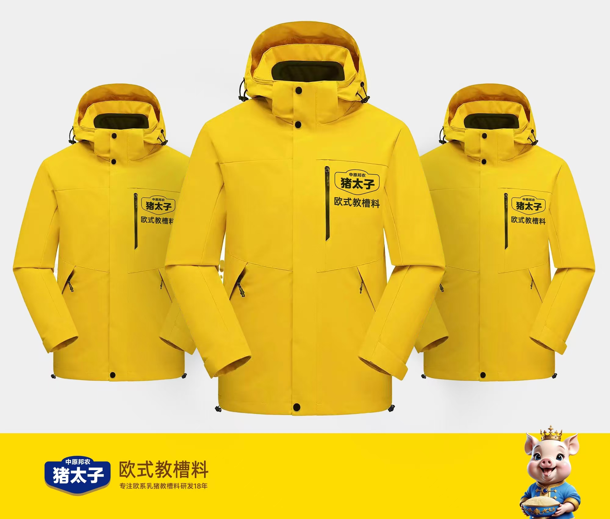 【中原邦農(nóng)·品牌榮耀】豬太子高端定制品牌經(jīng)理裝，尊貴與品質(zhì)并存！
